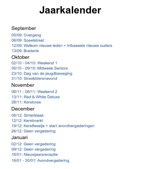Jaarkalender 1
