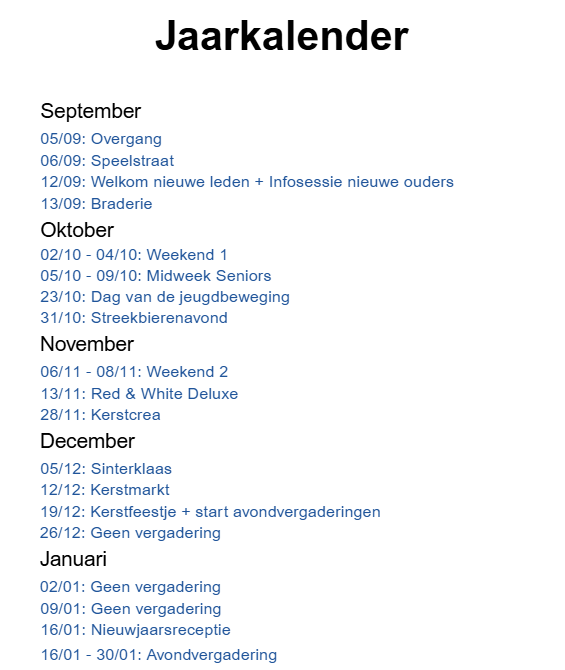 jaarkalender 1